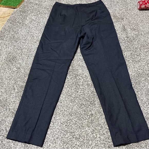 Pendleton Womens Pants Blue Size 14 High Rise Lined 100% Virgin Wool USA Note! - Picture 9 of 11